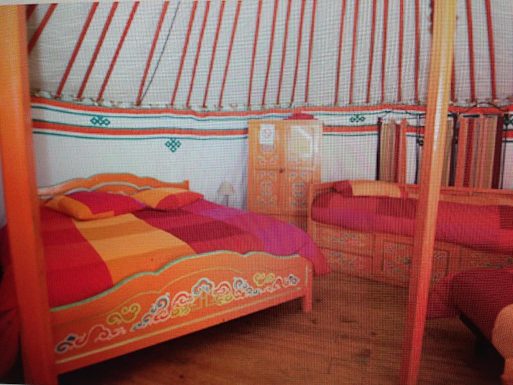 Camping Domaine De Mepillat Saint-Nizier-le-Bouchoux Zimmer foto